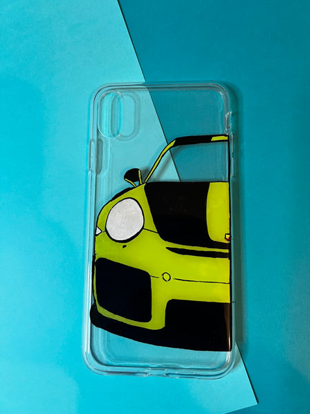 Custom Hand-Drawn Car Phone Case