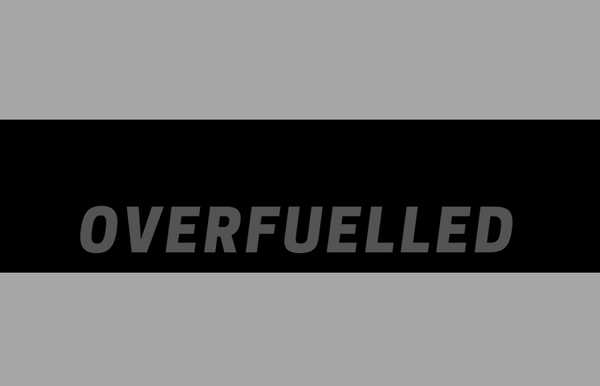 Overfuelled Black Single Logo Sun-strip